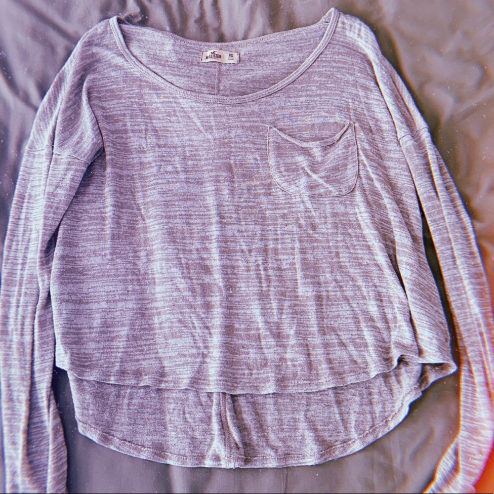 beige long sleeve shirt